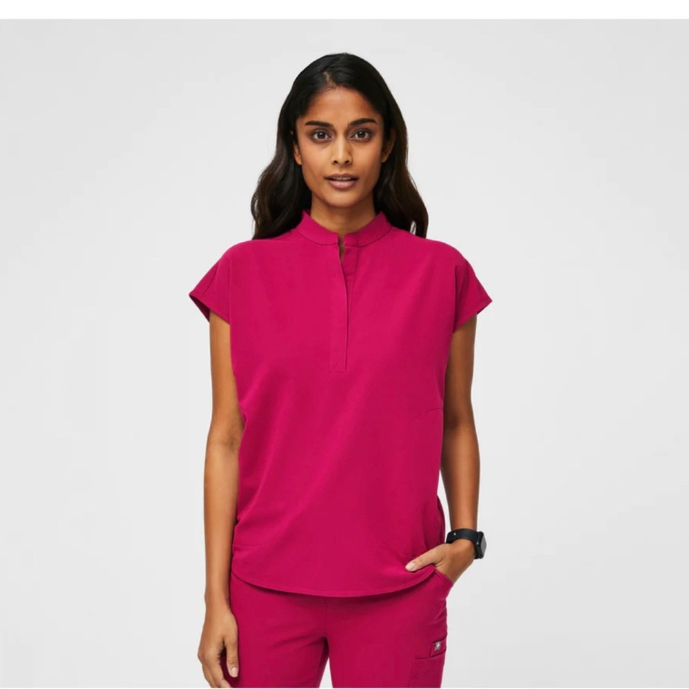 Figs scrubs- hot pink set